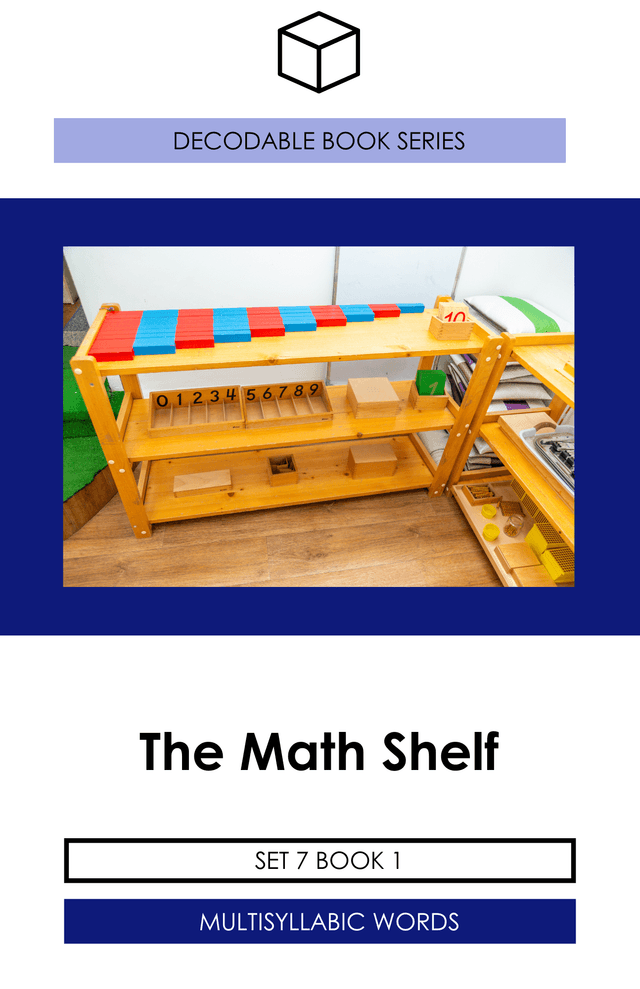 Set 7, Multisyllabic Words decodable book cover