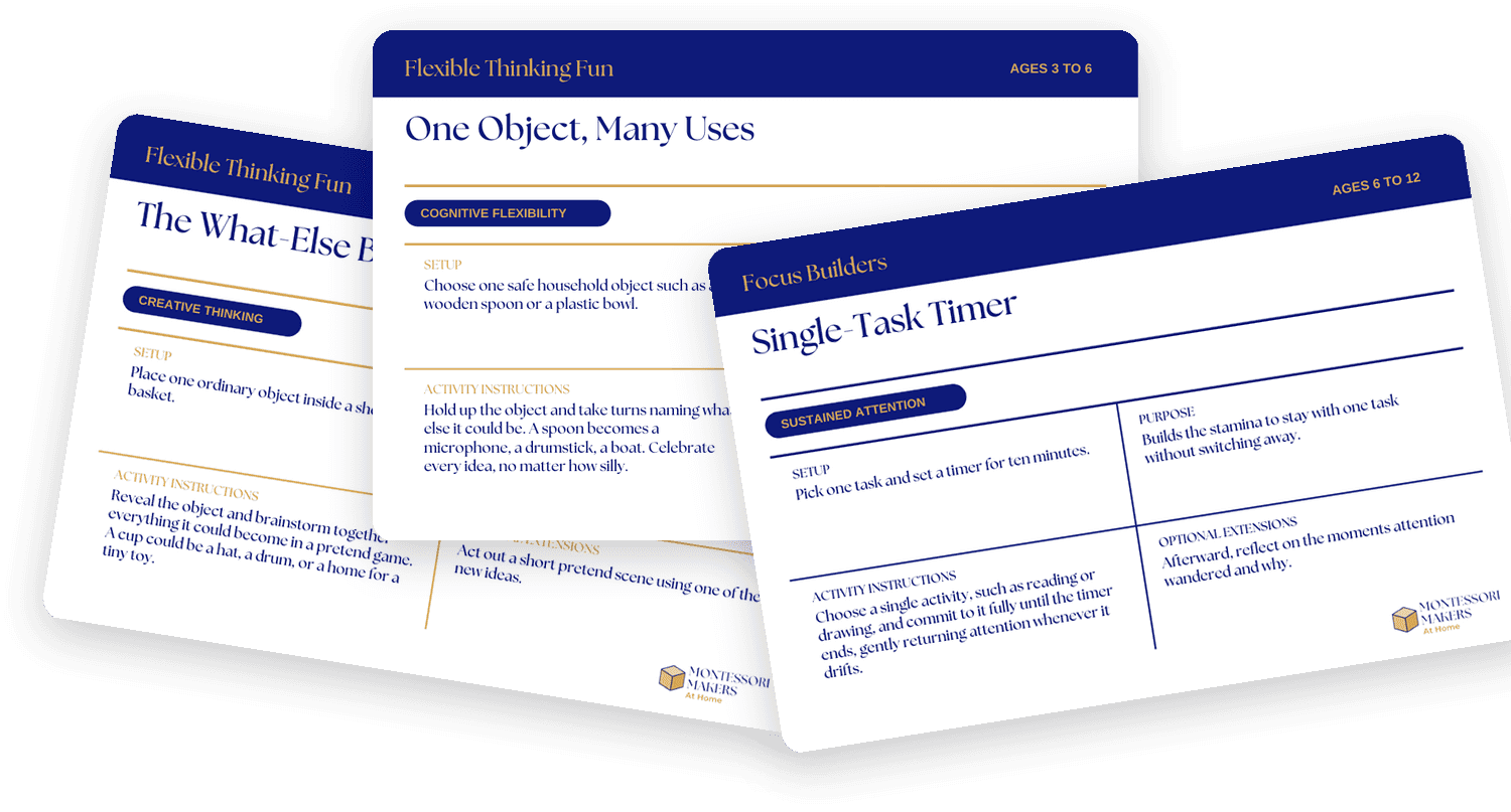 A fan of Executive Function Activity Cards
